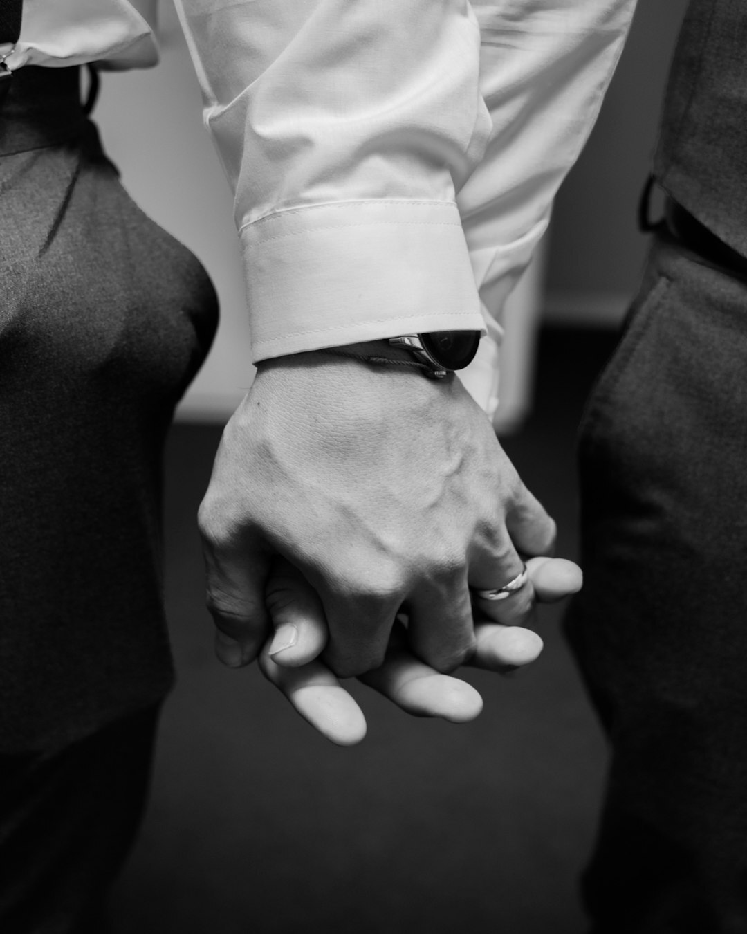 Close up of two business professionals shaking hands